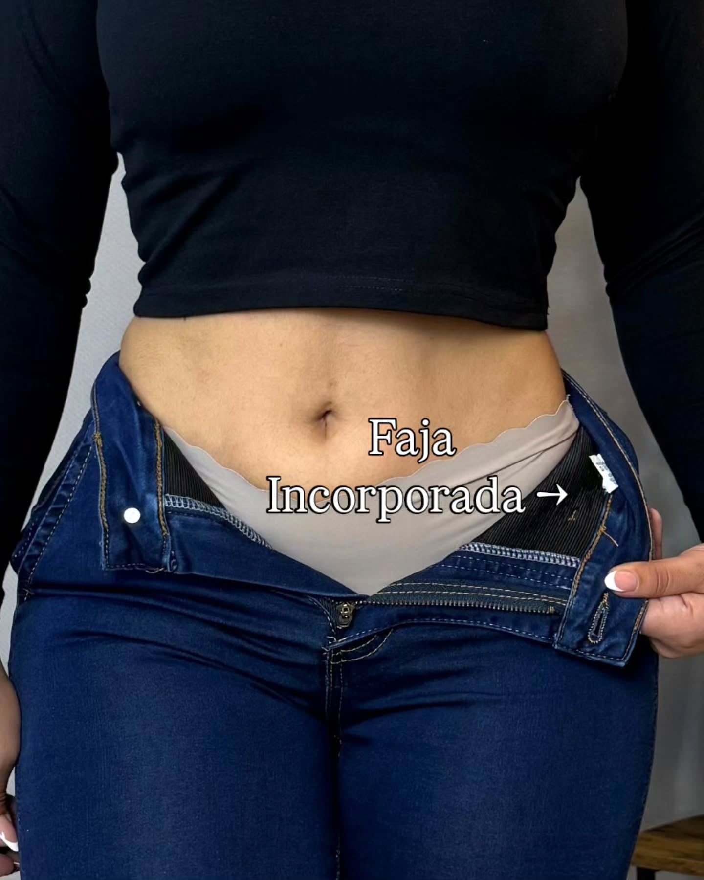 Jeans Mujer Push Up Faja  Charlotte Marmie
