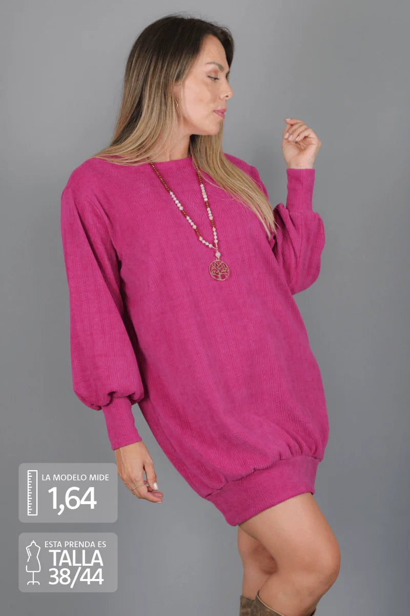 Vestido ESTAMBUL lanilla - Amanda Moda Vestido ESTAMBUL lanilla