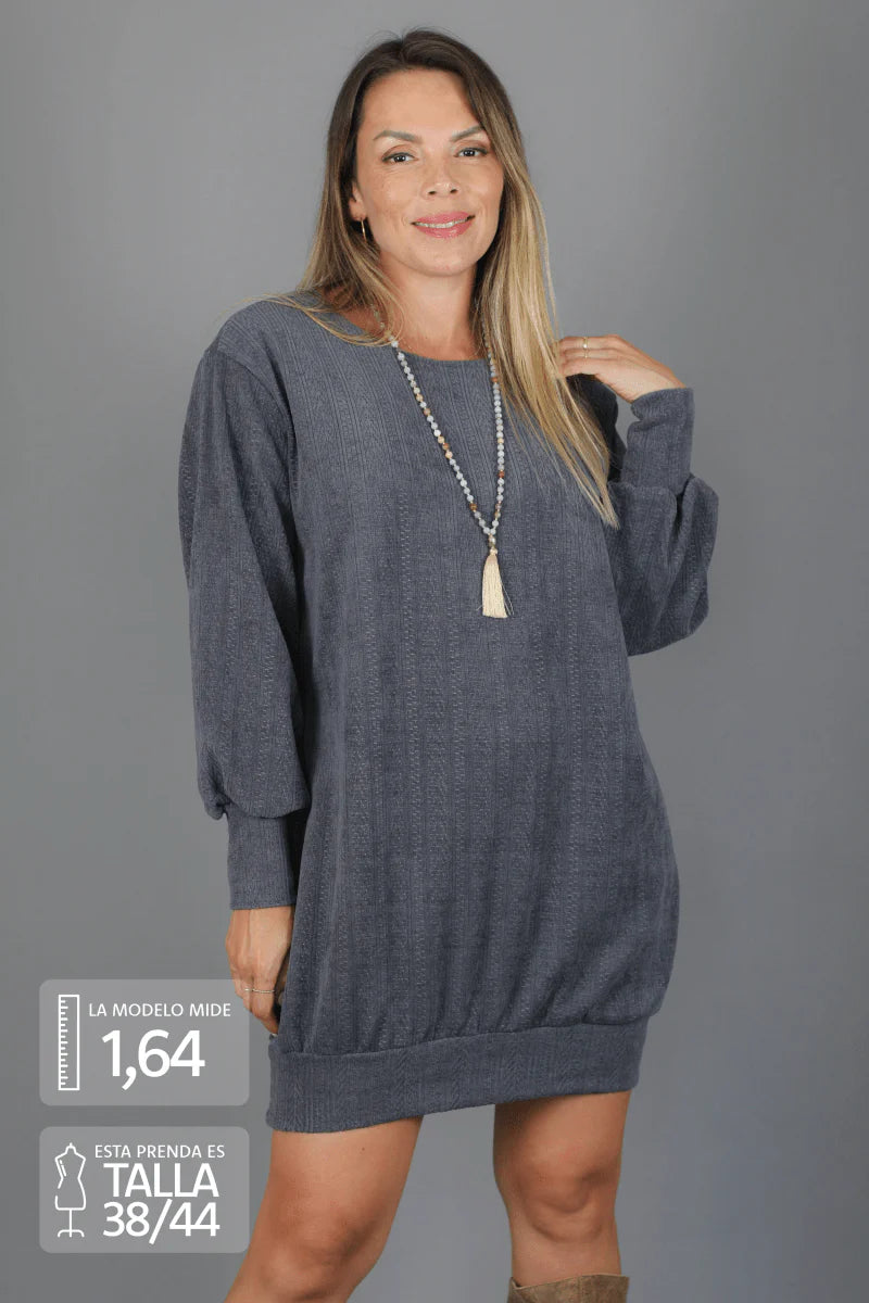 Vestido ESTAMBUL lanilla - Amanda Moda Vestido ESTAMBUL lanilla